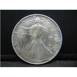 1991 American Silver Eagle