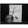 Image 1 : 2015 American Silver Eagle with COA