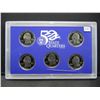 Image 2 : (5) 2006 S Proof Washington Quarters
