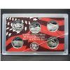 Image 1 : (5) 2006 S Silver Proof Washington Quarters