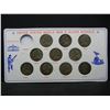 Image 2 : US WWII Silver Nickel Set, (10) Coins