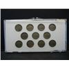 Image 4 : US WWII Silver Nickel Set, (11) Coins