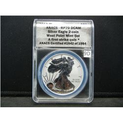 2013 W American Silver Eagle ANACS RP70 DCAM