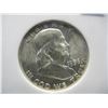 Image 2 : 1956 Franklin Half Dollar WHSG MS66