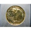 Image 3 : 1935 Gold Plated Walking Liberty Half Dollar