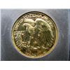 Image 3 : 1944 Gold Plated Walking Liberty Half Dollar