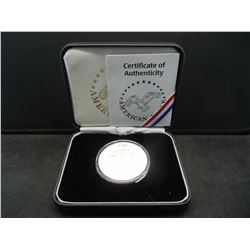 2004 American Silver Eagle, With COA