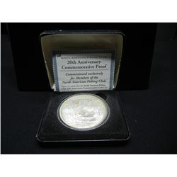 North American Fishing Clun 20th Anniversary CLAD Coin