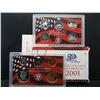Image 1 : 2001 US Mint Silver Proof Set With Quarters