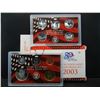 Image 1 : 2003 US Mint Silver Proof Set With Quarters