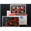 Image 1 : 2003 US Mint Silver Proof Set With Quarters