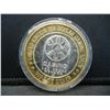 Image 1 : Las Vegas Nevada- Flush- Limited Edition  .999 Fine Silver Ten Dollar  Gaming Token, Slots A Fun