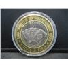 Image 2 : Las Vegas Nevada- Flush- Limited Edition  .999 Fine Silver Ten Dollar  Gaming Token, Slots A Fun
