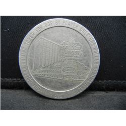 1979 Golden Nugget Gaming Hall & Rooming House , Las Vegas One Dollar Gaming Token