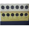 Image 5 : 1999-2009 Complete State Series Quarters Book, (60) Coins