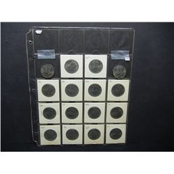 (16) CLAD Kennedy Half Dollars