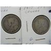 Image 2 : 1913,1919 Canada Silver Quarters