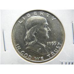 1955 PROOF FRANKLIN HALF DOLLAR