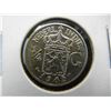 Image 1 : 1942 S Dutch E Indies SILVER 1/4 Guilder. GEM UNC