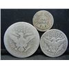 Image 2 : Barber Dime, Quarter, Half Collection