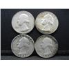 Image 1 : 1945, 51, 53, 64 Washington Quarters