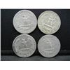 Image 2 : 1945, 51, 53, 64 Washington Quarters