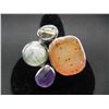 Image 1 : Sterling Silver Gem stone ring Size 9 3/4