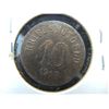 Image 2 : Fuerth, Bavaria 1917 Hard Times token. 10Pf.