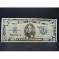 1934A $5 Silver Certificate
