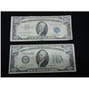 Image 1 : 1934 C $10 Fed Note and 1953 A $10 Sil Certificate