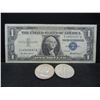 Image 1 : $1 in paper and $1 in SILVER!