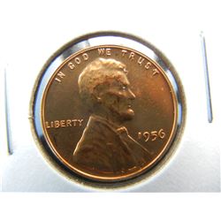 1956 GENUINE PROOF Cent. Key! PF67