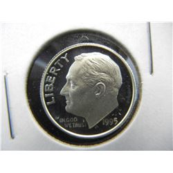 SILVER PROOF 1995-S Dime.