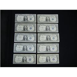 10-1935, 1957 SILVER CERTIFICATES.