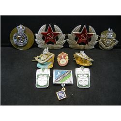 Collection of Soviet and British commonwealth awards (military)