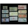 Image 8 : Group of 10 Different Foreign Currency Notes.