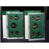 Image 1 : 1997 & 1998 United States Mint 5-Coin Proof Sets With Original Government Packaging & COA's.