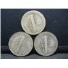 Image 2 : 1917 PDS Mercury Dimes.