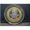 Image 2 : Barbary Coast Las Vegas $10 (.999) silver gambling token-Year 2000.   In capsule.