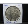 Image 3 : 1882 Morgan Dollar.  Much tougher Philly date.  Uncirculated.