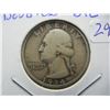Image 1 : 1934 Doubled Die Washington Quarter.  In God We Trust doubled.  Fine.
