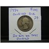 Image 3 : 1934 Doubled Die Washington Quarter.  In God We Trust doubled.  Fine.