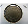 Image 2 : 1874 Three Cent Nickel.  A truly better date.  VF.