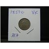 Image 3 : 1857-O Seated Dime.  Very Fine.  Original silver grey.