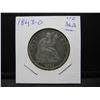 Image 3 : 1843-O Seated Half VF 35.