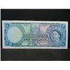 Image 1 : 1964 FIJI 5 Shillings Note.  Very Scarce.  Cat Val $50.  Very Fine.
