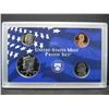 Image 2 : 1999-S Clad Proof Set.  Includes regular coinage plus the first five state quarters.  GEM.