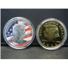 Image 1 : (2-TRUMP MEDALS), PROOF