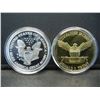 Image 2 : (2-TRUMP MEDALS), PROOF