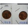 Image 2 : 1958 PD Wheat Cents
